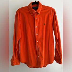 POLO RALPH LAUREN CORDUROY BUTTON DOWN SHIRT